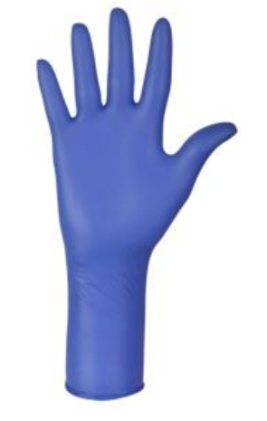 Gants Nitriles bleus long NP (bte 100 pces) TL