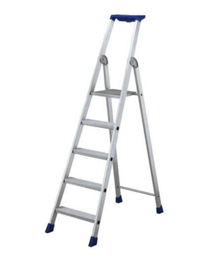Escabeau pliant 5 marches Aluminium EN 131